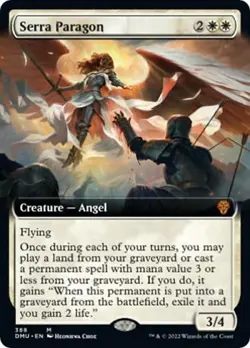 Serra Paragon (Extended Art) - Near Mint MTG Dominaria United - Image 1