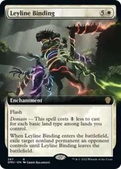 Leyline Binding (Extended Art) - Near Mint MTG Dominaria United - Image 1