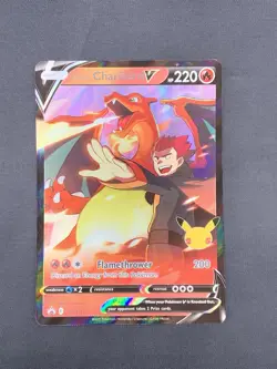Lance's Charizard V SWSH133 - Celebrations - Promo Regular Size - Pokemon - Image 1