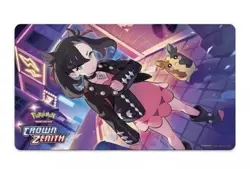 MORPEKO PLAYMAT MARNIE CROWN ZENITH POKEMON NEW RUBBER 23" X 13" - Image 1