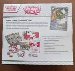 Pokemon TCG: Scarlet & Violet White Flare ETB Elite Trainer Factory Sealed Box - Image 2