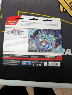 Pokemon TCG: Scarlet & Violet - Stellar Crown 3 Booster Pack Blister & Latias Pr - Image 2