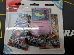 Pokemon TCG: Scarlet & Violet - Stellar Crown 3 Booster Pack Blister & Latias Pr - Image 4