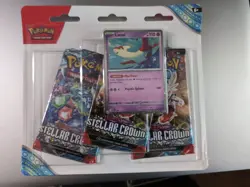 Pokemon TCG: Scarlet & Violet - Stellar Crown 3 Booster Pack Blister & Latias Pr - Image 5