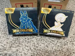 Pokemon Mega Evolution Elite Trainer Box ETB Set of 2 - Image 1