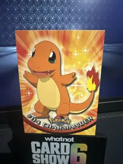 Topps Pokemon 04 Charmander Black Label - Image 1