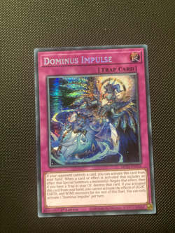 MP25-EN116 Dominus Impulse Prismatic Secret Rare 1st Edition YuGiOh - Image 1