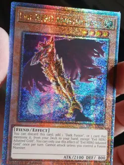 EVIL HERO ADUSTED GOLD QUARTER CENTURY SECRET RARE RA04-EN029 YUGIOH! - Image 4