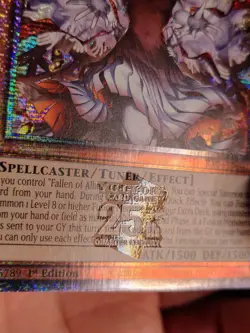 Yugioh! Blazing Cartesia, the Virtuous (New Art) - RA04-EN041 - Quarter Century - Image 4
