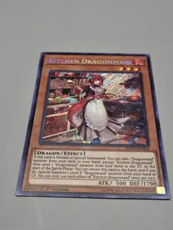 YuGiOh Kitchen Dragonmaid MYFI-EN018 Secret Rare 1st Edition NM - Image 1