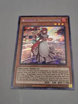 YuGiOh Kitchen Dragonmaid MYFI-EN018 Secret Rare 1st Edition NM - Image 2