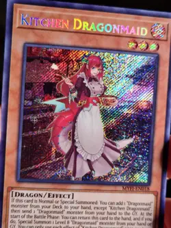 YuGiOh Kitchen Dragonmaid MYFI-EN018 Secret Rare 1st Edition NM - Image 3