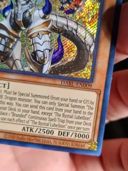 Yugioh - The Bystial Lubellion DABL-EN009 1st Edition SECRET Rare NM X1 - Image 4