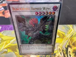 Yu-Gi-Oh Blackwing Armed Wing Lost Art Card LART-EN078 SEALED NM/M - Image 1