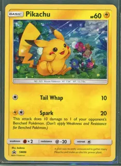 Pokemon Cards - Pikachu SM86 - Promo - eBay Live 10th Oct 8pm - Image 1