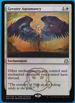 Greater Auramancy (Judge Promo) FOIL NM MTG MAGIC CARD (501943) ABUGames - Image 1