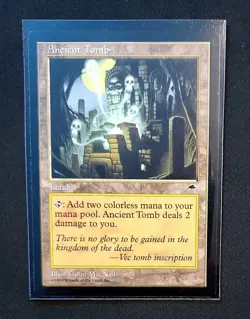 Magic: The Gathering Ancient Tomb Tempest Regular Rare Card Never Played Mint🔥 - Image 1