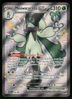 Meowscarada ex - 078 Promo Holo NM Pokemon SV: Scarlet & Violet Promo Cards - Image 1