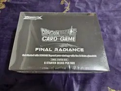 Dragon Ball Super Card Game Final Radiance Zenkai Starter Deck Display Box - Image 1