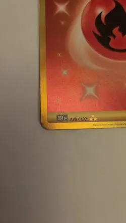 Pokemon TCG Card - Basic Fire Energy Sv03: Obsidian Flames 230/197 - Image 2