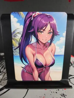 Yoruichi Shihoin Bleach Custom Art Card Anime Manga NM - Image 1