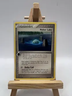 Holon Lake Stadium Trainer 87/110 EX Holon Phantoms Pokemon Card LP - Image 1