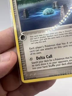 Holon Lake Stadium Trainer 87/110 EX Holon Phantoms Pokemon Card LP - Image 5