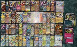 POKEMON FULL ART EX HOLO REVERSE HOLO BULK SEALED PRODUCT ULTRA RARE CARD LOT !! - Image 2
