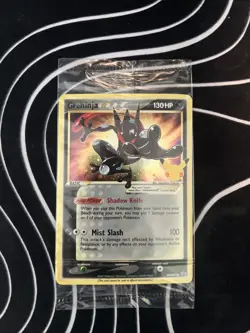 Pokemon TCG Greninja Gold Star SWSH144 Celebrations Black Star Promo Card Sealed - Image 1