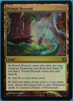 Primal Beyond FOIL Morningtide PLD Land Rare MAGIC CARD (ID# 441786) ABUGames - Image 1