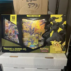 Pokemon Trading Card Game: Pikachu and Zekrom-GX Premium Collection GameStop - Image 1