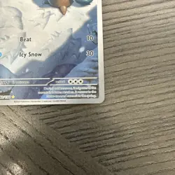 Snover Illustration Rare 140/132 Mega Evolution Pokemon TCG Near Mint Card NM - Image 4