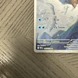 Snover Illustration Rare 140/132 Mega Evolution Pokemon TCG Near Mint Card NM - Image 5