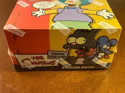 The Simpsons Booster Box Factory Sealed Wizards Of The Coast Trading Card Game - Image 3