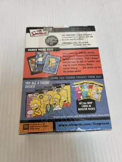 The Simpsons Trading Card Game Homer Theme Deck NEW - Image 2