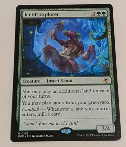 MTG Icetill Explorer Edge of Eternities Regular #192 - Image 1