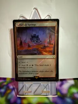 Sulfurous Springs (Surge Foil) Commander: Final Fantasy Foil - Image 1