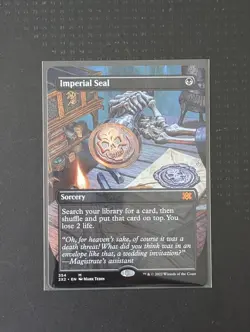 Imperial Seal NM Borderless Regular Double Masters 2022 Unplayed - Image 1