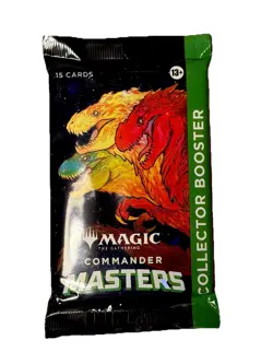 2023 Factory Sealed Magic MTG Commander Masters Collector Booster Pack - Image 1