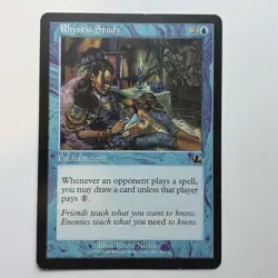 MTG Magic The Gathering Rhystic Study Prophecy Regular - Image 1