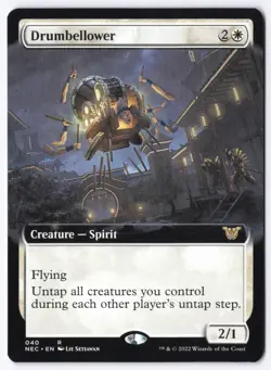 Drumbellower (Extended Art) R Commander: Kamigawa: Neon Dynasty 40 NM - Image 1
