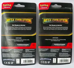 Pokemon TCG Mega Evolution Checklane Blister Tyranitar - Meowscarada Pair Of 2 - Image 2
