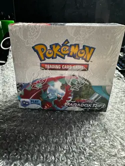Pokemon TCG Paradox Rift Booster Box SV04 Factory Sealed New! - Image 1