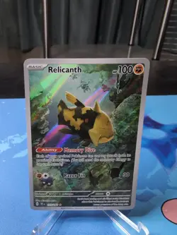 Relicanth 173/162 Pokemon Temporal Forces Illustration Rare NM - Image 1