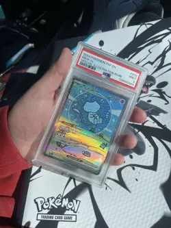 Pokemon 2024 PAF en Special Illustration Rare #232 Mew EX PSA 9 - Image 4