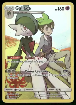Gallade (Secret) 244/236 Secret Rare Holo NM Pokemon SM - Cosmic Eclipse - Image 1