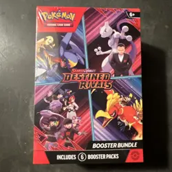 Pokemon - Destined Rivals Booster Bundle 6 Pack Box Scarlet Violet Sealed - Image 1