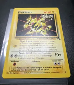 Electabuzz #2 WB Kids Stamped Black Star Promo Vintage WOTC Pokemon TCG LP-NM - Image 3