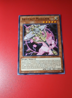YuGiOh Artifact Mjollnir 1st Edition Common MP18-EN186 - Image 1