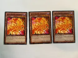 3X Divine Dragon Apocralyph SDBE-EN012 x3 Yugioh Yu Gi Oh! 3 Playset Mixed - Image 1